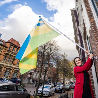 Lancering Mensenrechtenvlag